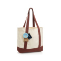 SHOP LOCAL AWARE™ Tasche aus recycelter Baumwolle, 350g/m², Rot