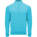 Epiro Half-Zip Sweatshirt für Kinder, Fluor Türkis