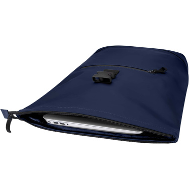Logotrade Geschäftsgeschenke das Foto: Resi Plus 15" GRS-recycelter Rolltop Rucksack 18 L