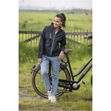 Logotrade Werbeartikel das Foto: Orion GRS Softshell-Jacke für Damen aus recyceltem Material