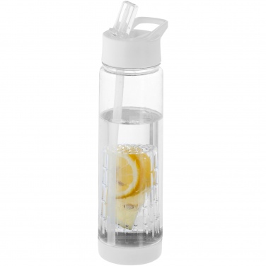 Logo trade promotional item photo of: Tutti-frutti 740 ml Tritan™ infuser sport bottle