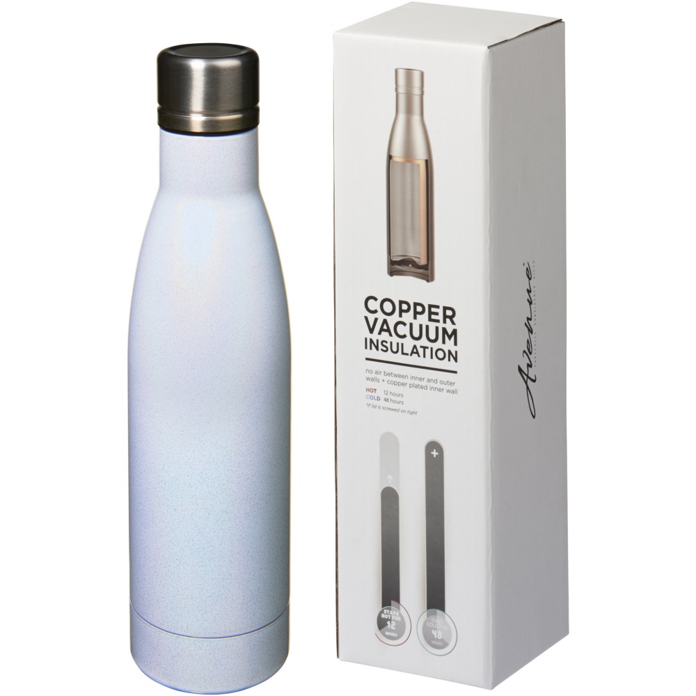 Logo trade promotional products picture of: Vasa Aurora 500 ml copper vacuum insulated water bottle