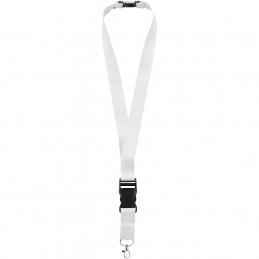 Logo trade corporate gift photo of: Yogi lanyard detachable buckle break-away closure