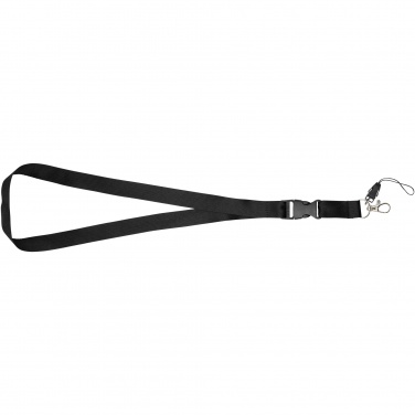 Logotrade promotional gift picture of: Sagan phone holder lanyard with detachable buckle