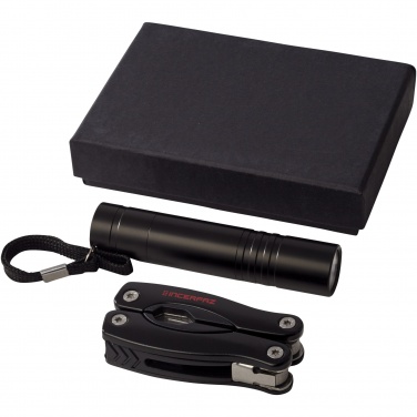 Logotrade promotional giveaway image of: Scout multi-function knife and LED flashlight set