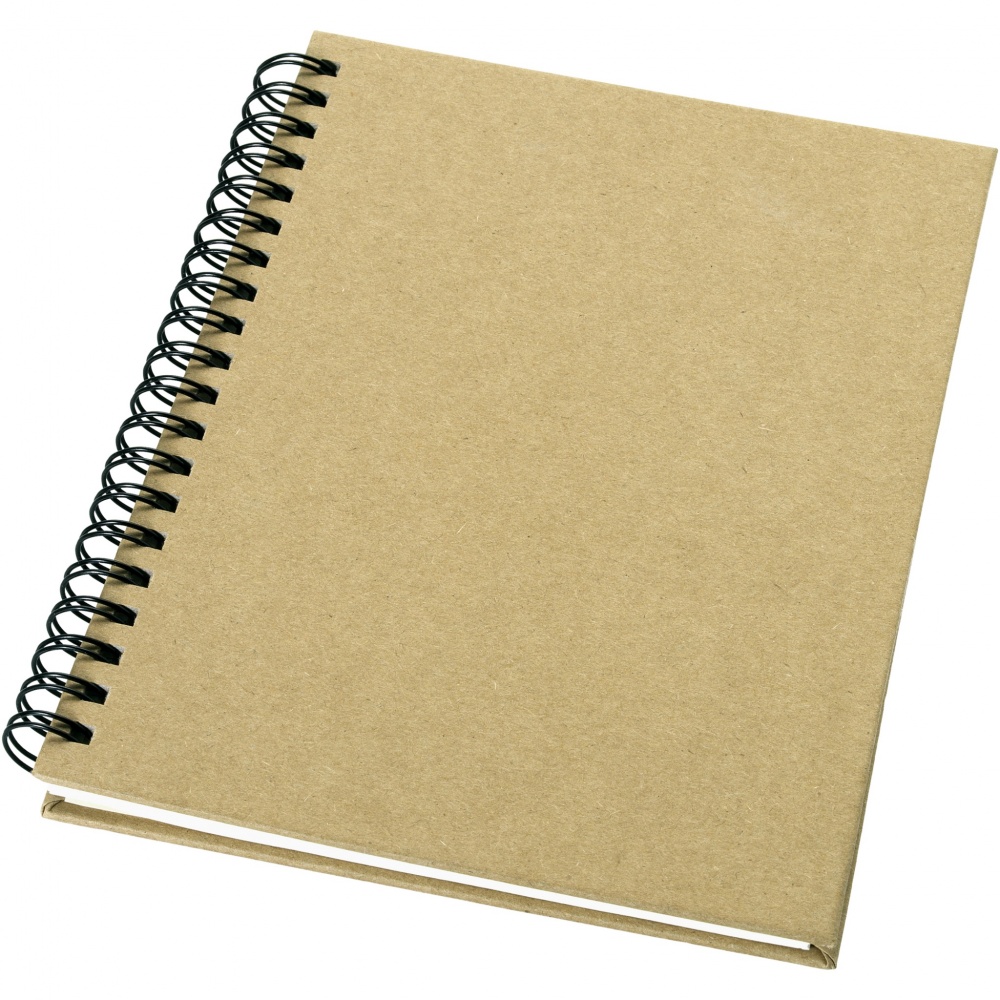 Logo trade advertising products image of: Mendel recycled notebook