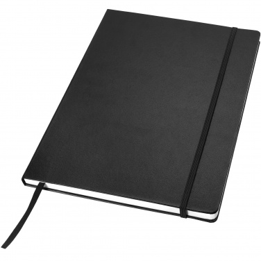 Logo trade promotional products image of: Executive A4 hard cover notebook