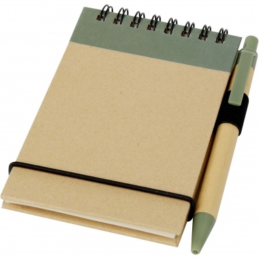 Logotrade promotional gifts photo of: Zuse A7 recycled jotter notepad with pen