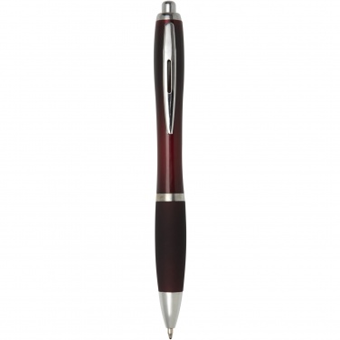 Logotrade advertising product picture of: Nash ballpoint pen with coloured barrel and grip