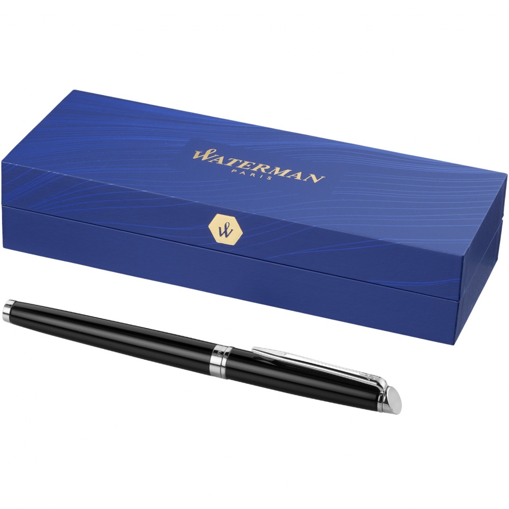 Logo trade promotional giveaways image of: Waterman Hémisphère rollerball pen