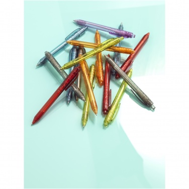 Logo trade advertising products picture of: Vancouver recycled PET ballpoint pen
