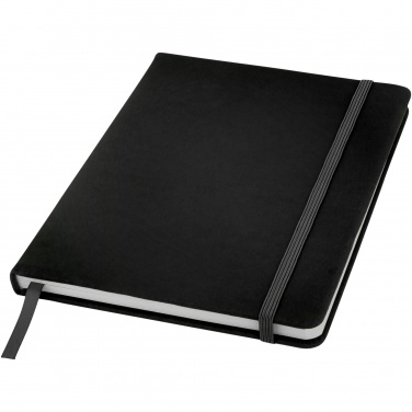 Logo trade corporate gifts picture of: Spectrum A5 hard cover notebook