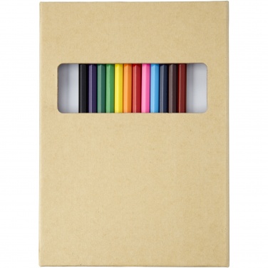 Logo trade corporate gift photo of: Pablo colouring set with drawing paper
