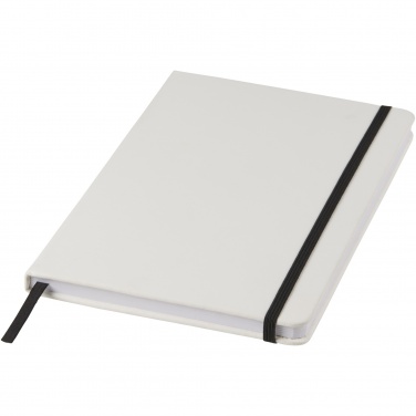 Logotrade corporate gifts photo of: Spectrum A5 white notebook with coloured strap