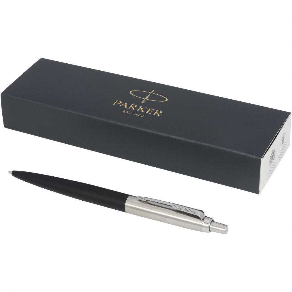 Logo trade business gifts image of: Parker Jotter XL matte with chrome trim ballpoint pen