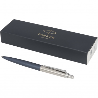 Logo trade business gifts image of: Parker Jotter XL matte with chrome trim ballpoint pen