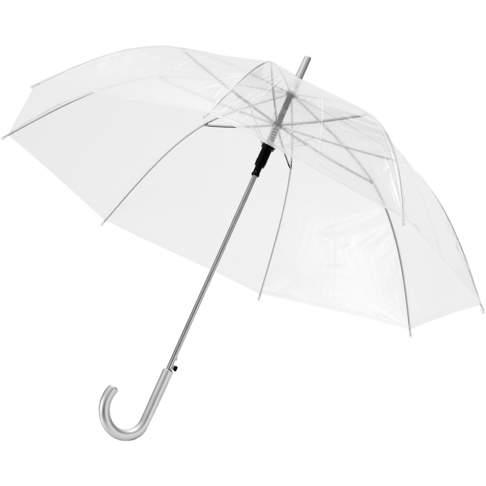 Logo trade promotional merchandise photo of: Kate 23" transparent auto open umbrella