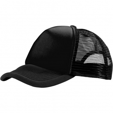 Logo trade promotional giveaways image of: Trucker 5 panel cap