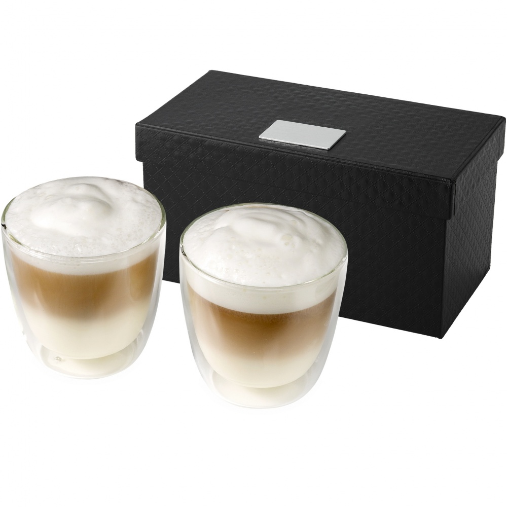 Logotrade business gifts photo of: Boda 2-piece glass coffee cup set