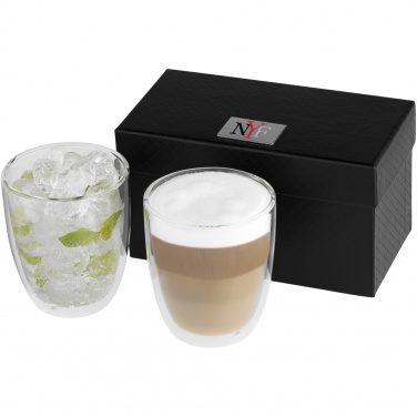 Logo trade promotional gift photo of: Boda 2-piece glass set