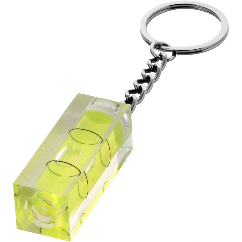 Logo trade promotional merchandise image of: Leveler keychain