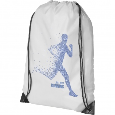 Logo trade corporate gifts image of: Oriole premium drawstring bag 5L