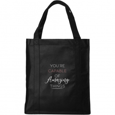 Logo trade promotional merchandise picture of: Liberty bottom board non-woven tote bag 29L