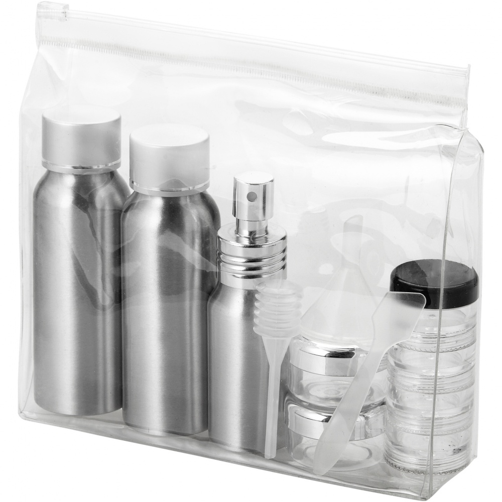 Logotrade promotional gift picture of: Frankfurt airline approved travel bottle set