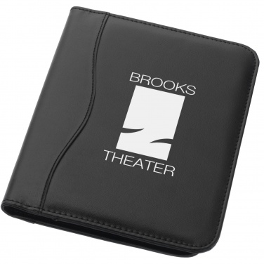 Logo trade advertising product photo of: Ebony A5 portfolio