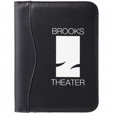 Logo trade corporate gift photo of: Ebony A5 portfolio