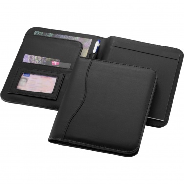 Logo trade promotional merchandise image of: Ebony A5 portfolio