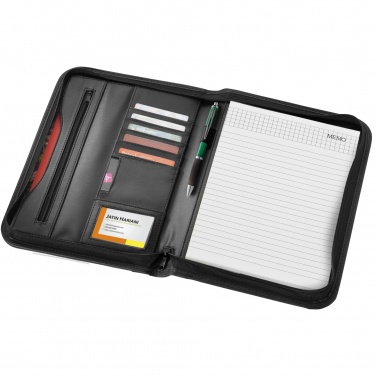 Logo trade promotional gifts picture of: Ebony A4 zippered portfolio