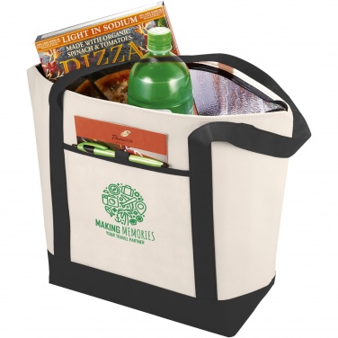 Logo trade promotional giveaways picture of: Lighthouse non-woven cooler tote 21L