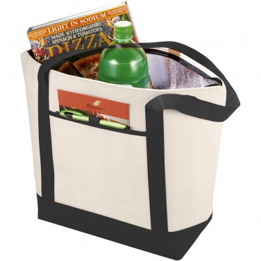 Logo trade corporate gifts picture of: Lighthouse non-woven cooler tote 21L