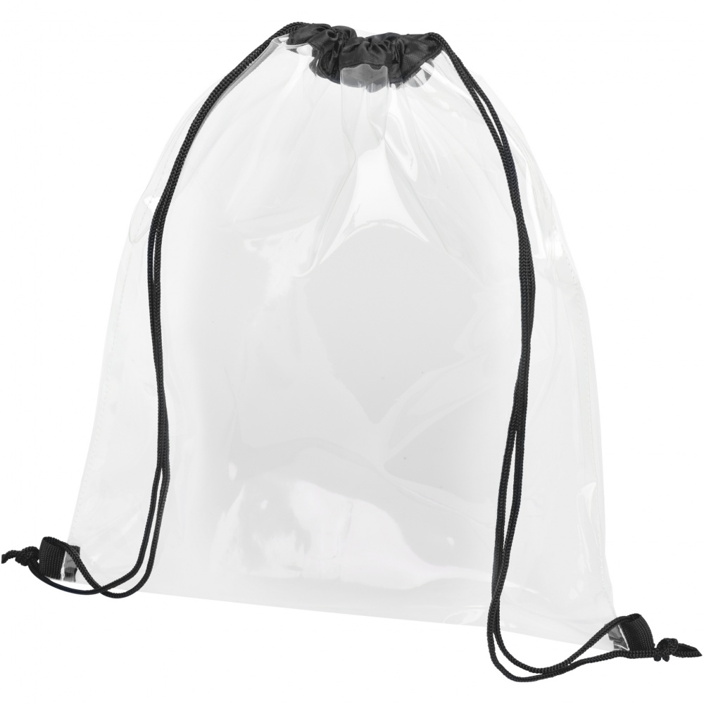 Logotrade promotional merchandise picture of: Lancaster transparent drawstring bag 5L