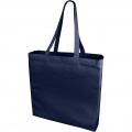 Odessa 220 g/m² cotton tote bag 13L, Navy