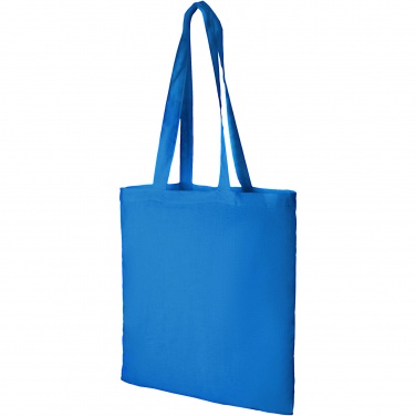 Logo trade promotional items image of: Madras 140 g/m² cotton tote bag 7L