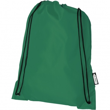 Logo trade advertising products image of: Oriole RPET drawstring bag 5L