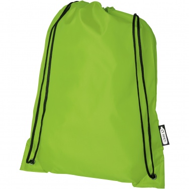 Logo trade promotional items picture of: Oriole RPET drawstring bag 5L