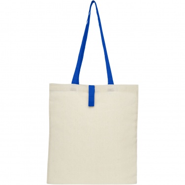 Logo trade promotional items image of: Nevada 100 g/m² cotton foldable tote bag 7L