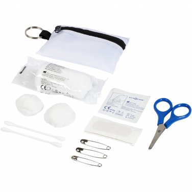 Logotrade business gift image of: Valdemar 16-piece first aid keyring pouch