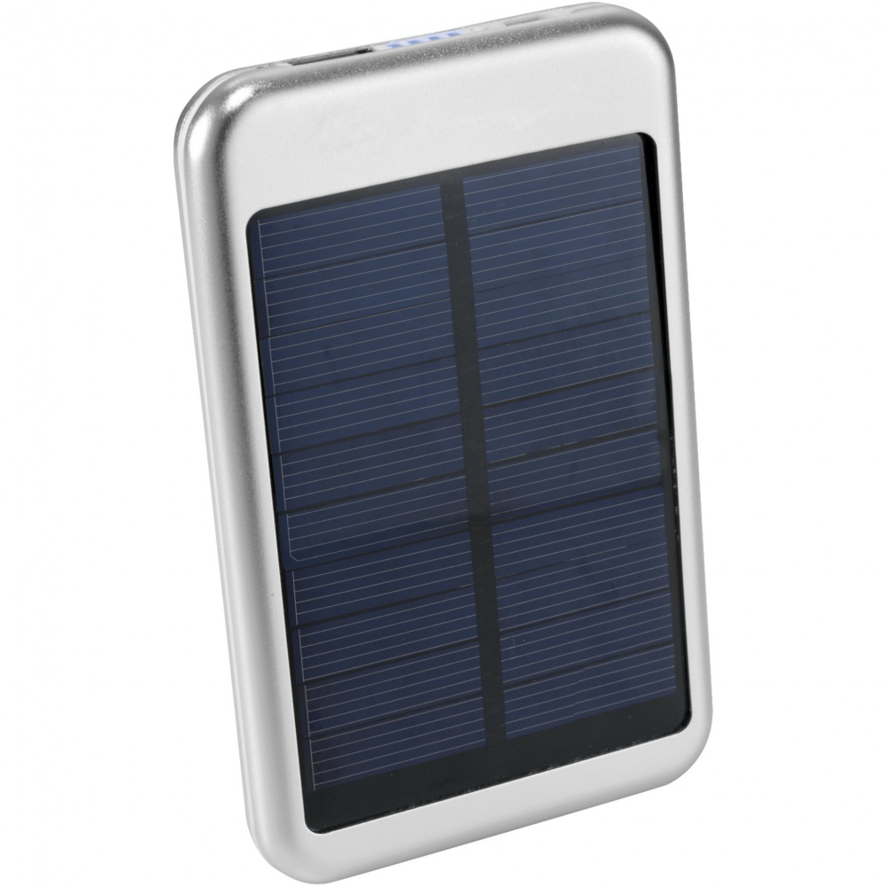 Logo trade advertising product photo of: Bask 4000 mAh solar power bank
