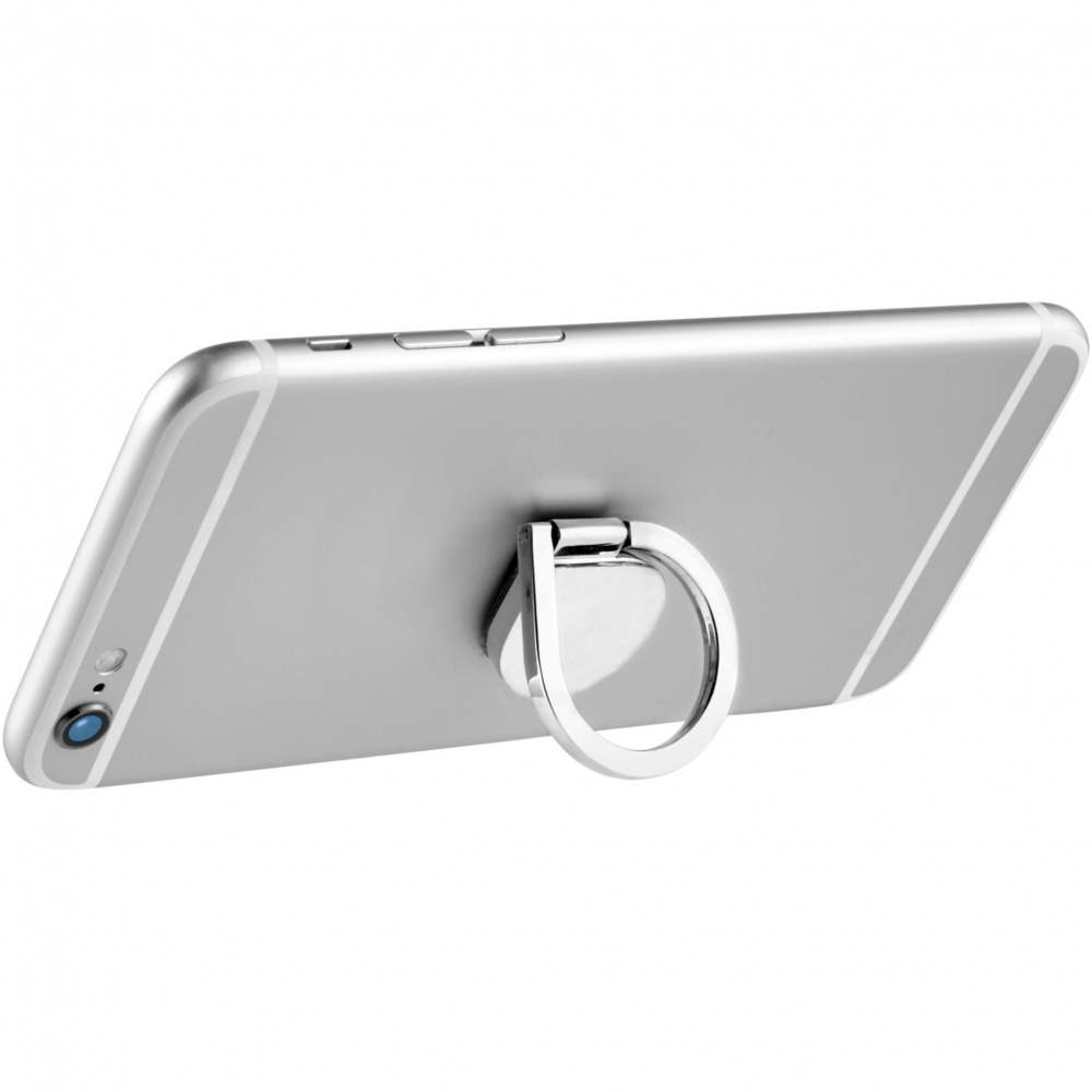 Logo trade corporate gifts picture of: Cell aluminium ring phone holder