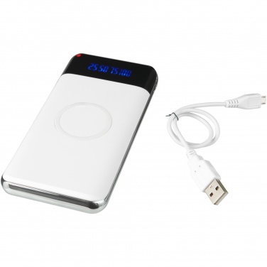 Logo trade promotional giveaways picture of: Constant 10.000 mAh wireless power bank with LED