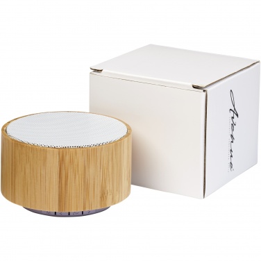 Logotrade promotional merchandise image of: Cosmos bamboo Bluetooth® speaker