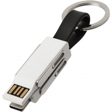 Logo trade corporate gifts image of: One 4-in-1 cable
