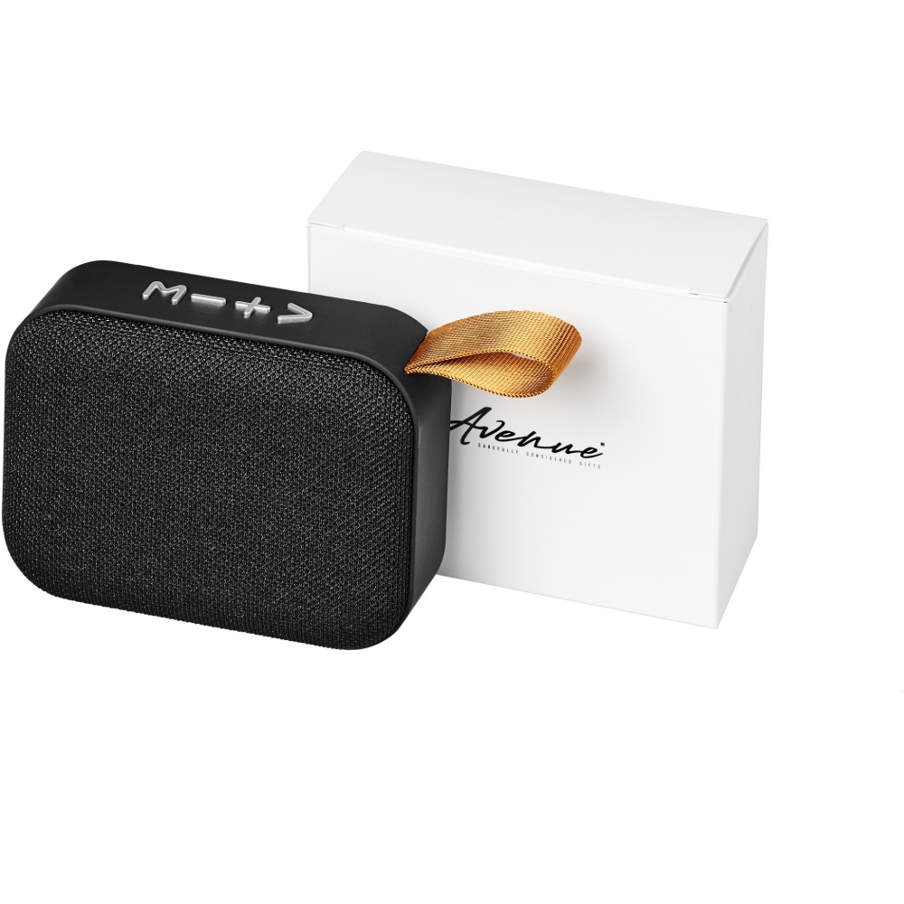 Logo trade promotional items image of: Fashion fabric Bluetooth® speaker