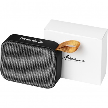 Logo trade promotional merchandise picture of: Fashion fabric Bluetooth® speaker