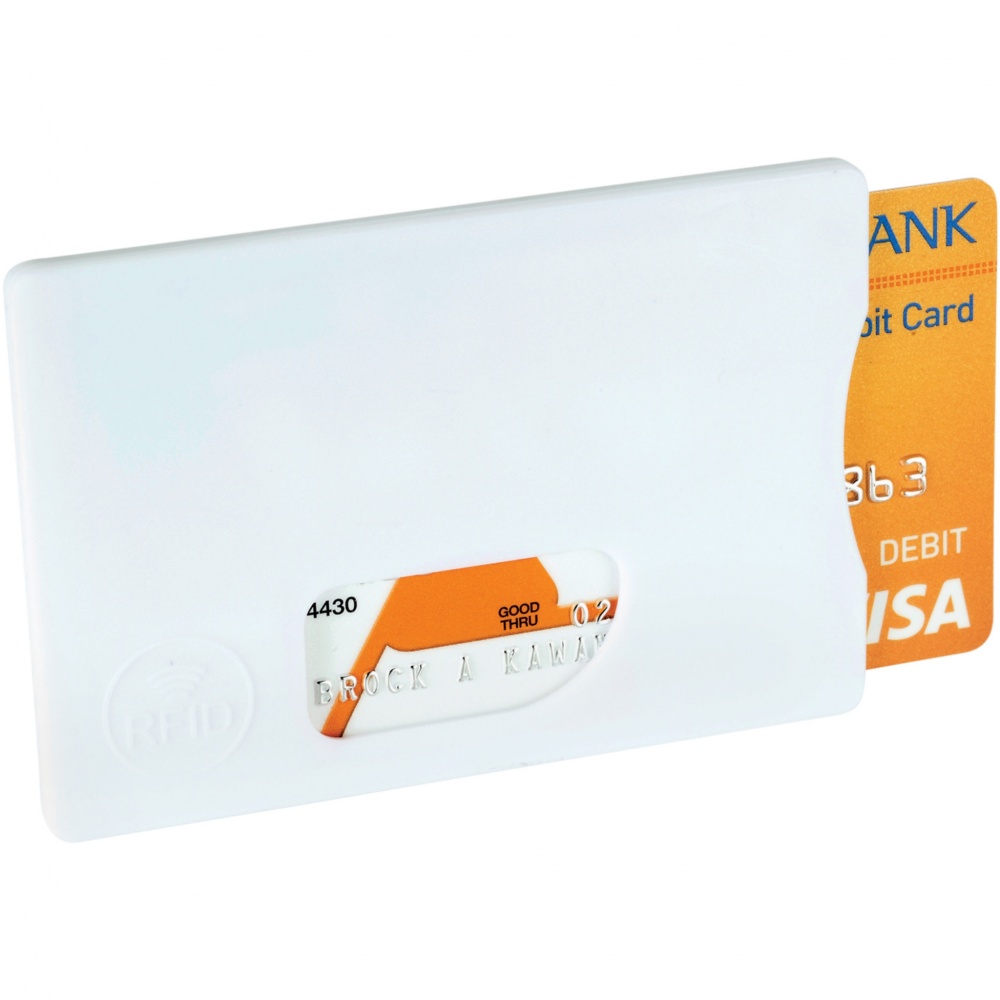 Logo trade promotional giveaways picture of: Zafe RFID credit card protector