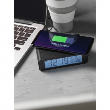 Logo trade promotional products picture of: Seconds 5W wireless charging clock